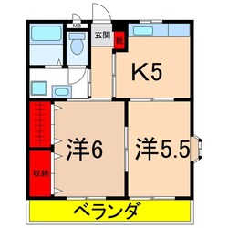 エステートマンション東栄町の物件間取画像